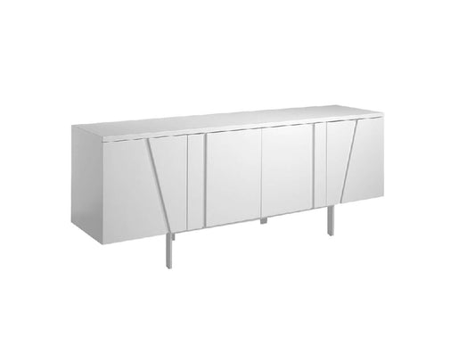 Modrest Mario Modern White Veneer Buffet