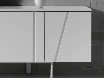 Modrest Mario Modern White Veneer Buffet