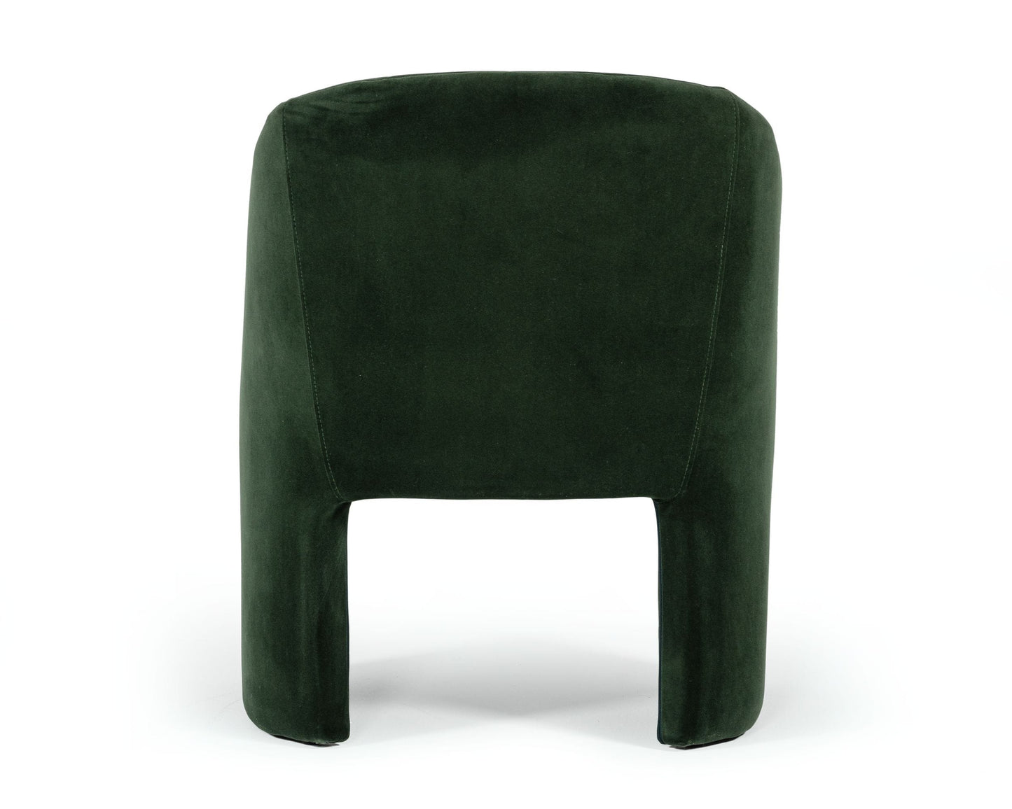 Modrest Danube Modern Jade Green Fabric Dining Chair