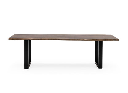 Modrest Taylor X-Large 102" Modern Live Edge Wood Dining Table