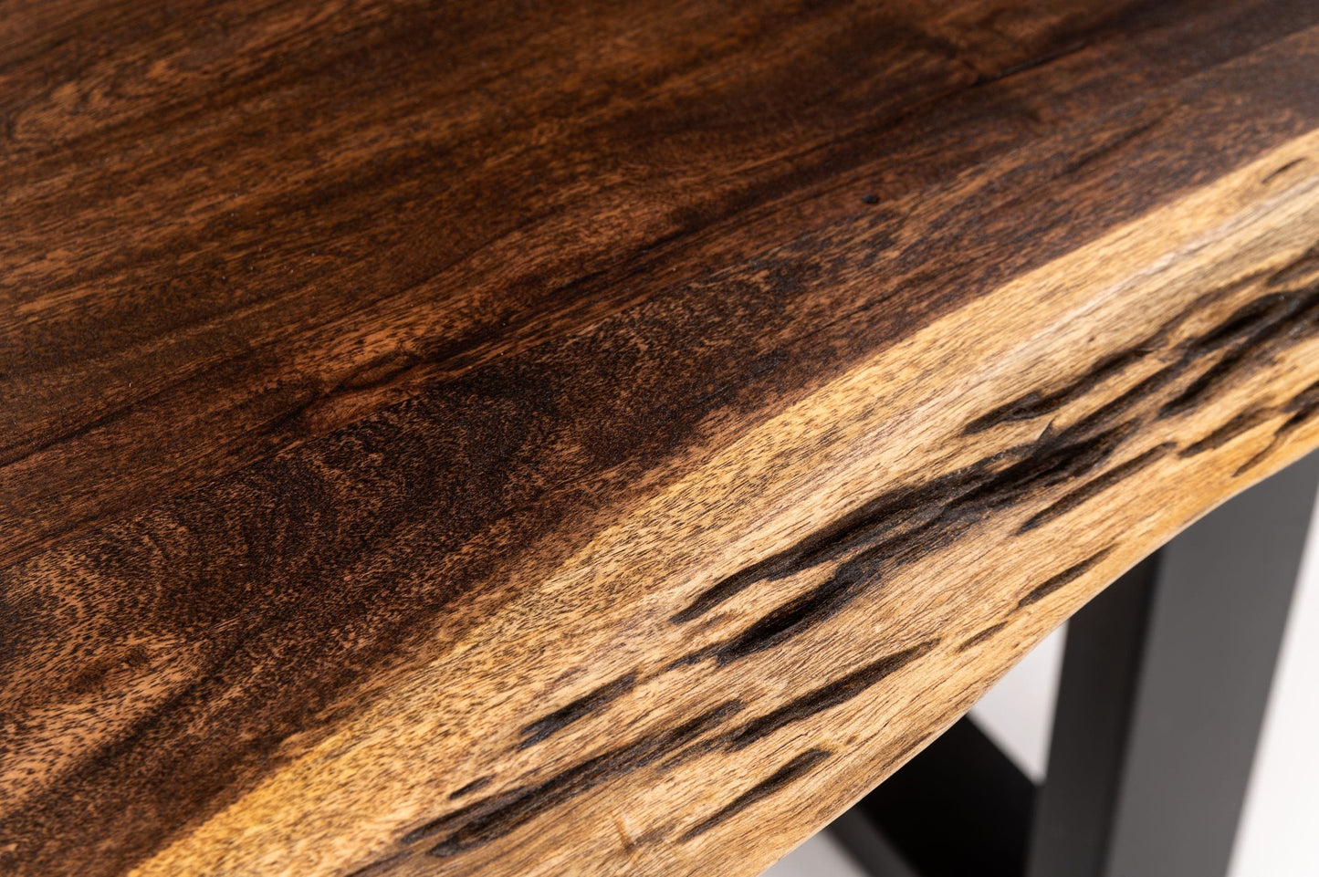 Modrest Taylor X-Large 102" Modern Live Edge Wood Dining Table