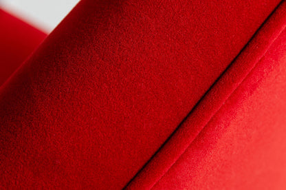 Modrest Barker Modern Burnt Orange and Brush Gold Dining Chair