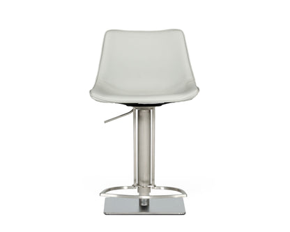 Modrest Manning Modern Light Grey Bar Stool