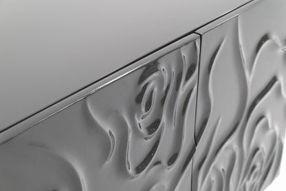 Modrest Gwen Modern Grey High Gloss Buffet