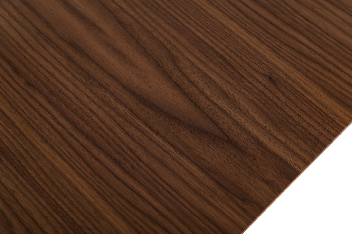 Modrest Livia Modern Wenge and Gold Stainless Steel Dining Table