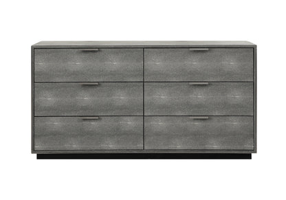 Modrest Dynasty Modern Shagreen Dresser