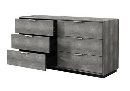 Modrest Dynasty Modern Shagreen Dresser