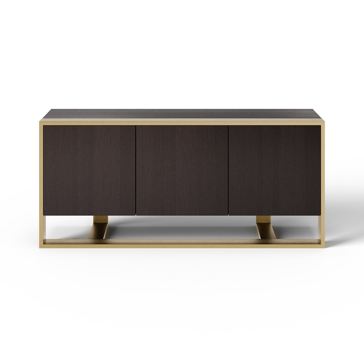 Modrest Modern Fauna Wenge and Brass Buffet