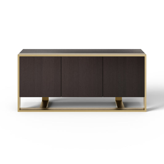 Modrest Modern Fauna Wenge and Brass Buffet