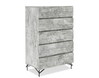 Nova Domus Aria Italian Modern Multi Grey with texture Chest