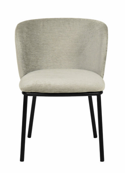 Modrest Bessie Modern Grey Dining Chair Set of 2