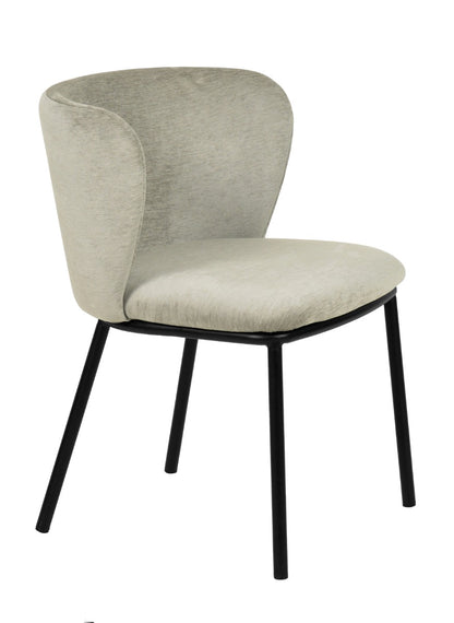 Modrest Bessie Modern Grey Dining Chair Set of 2