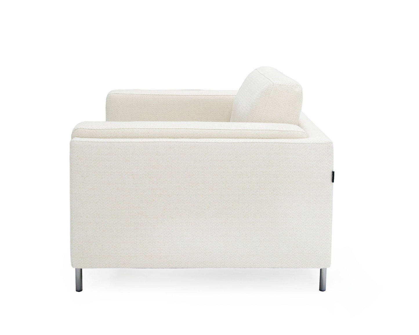Divani Casa Schmidt Modern Off White Fabric Chair