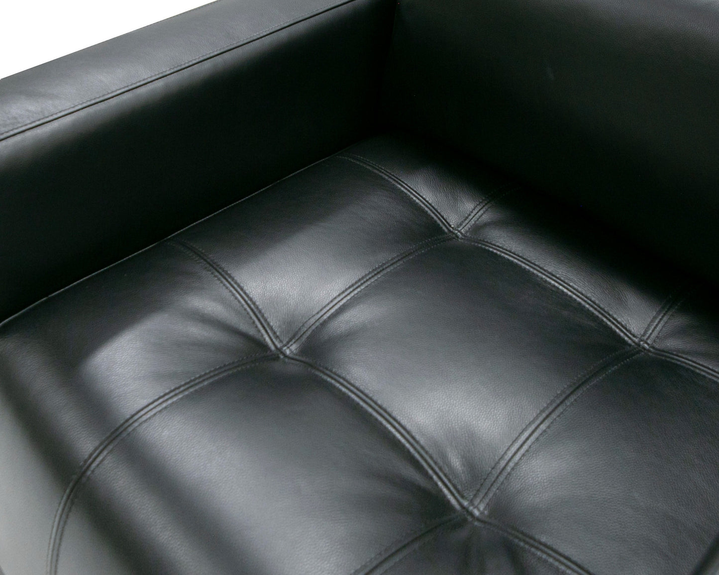 Divani Casa Schmidt Modern Black Leather Chair