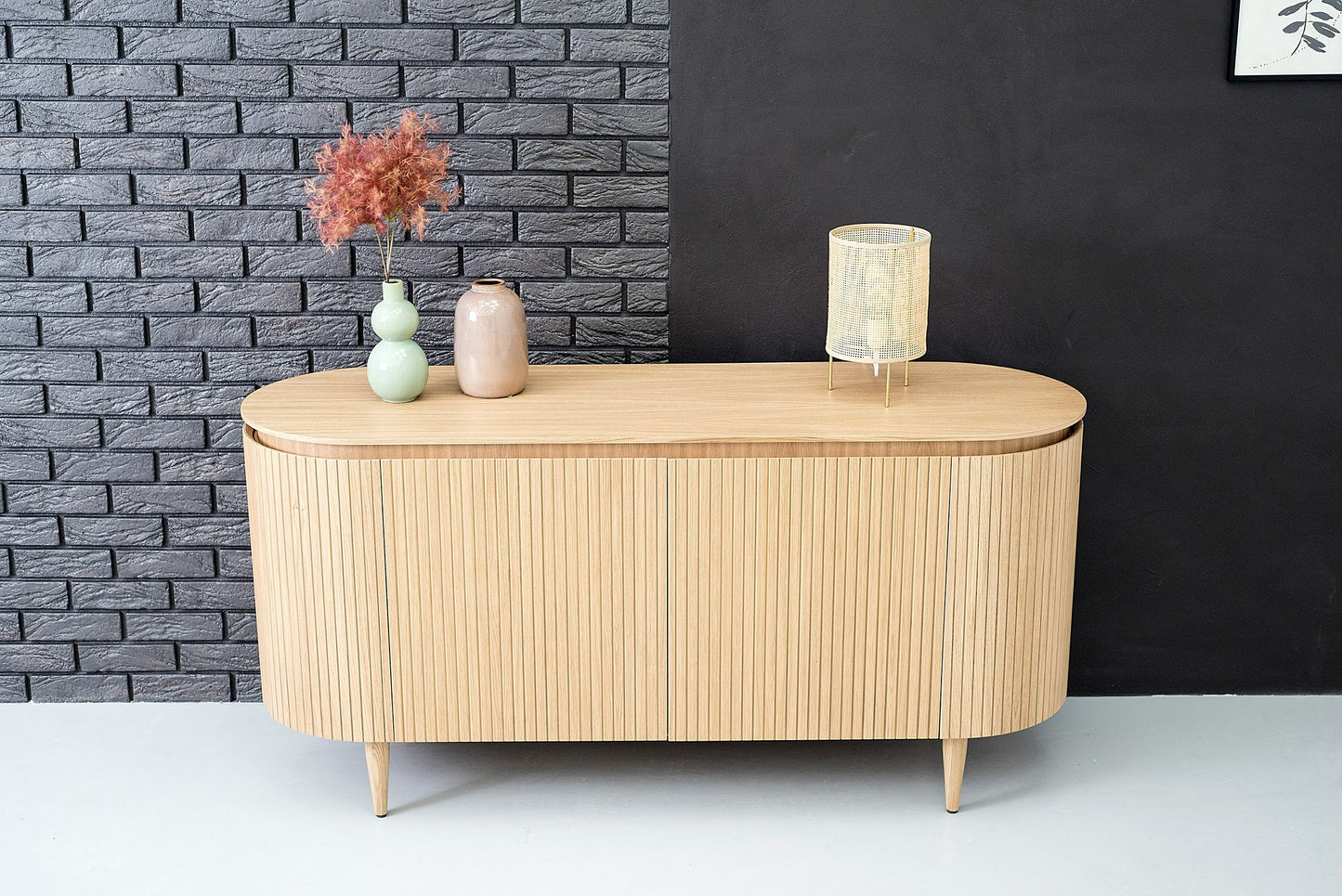 Modrest Miami Modern Natural Oak Buffet