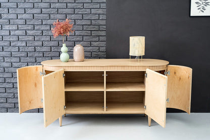 Modrest Miami Modern Natural Oak Buffet