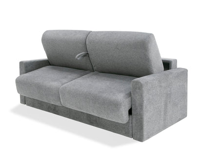 Lamod Italia Revers Italian Modern Grey Fabric Full Sofa Bed