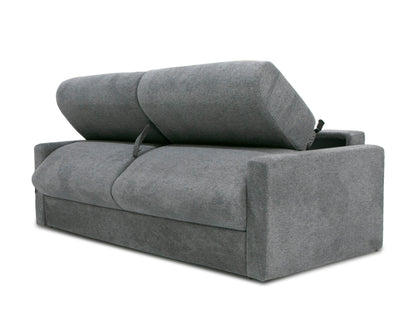 Lamod Italia Revers Italian Modern Grey Fabric Queen Sofa Bed