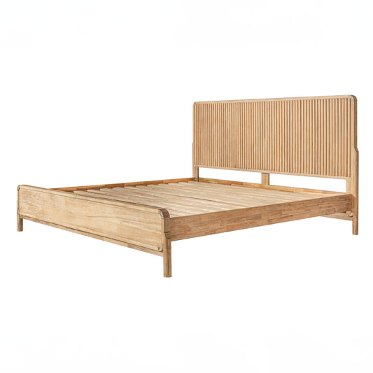 Modrest Mikala Modern Natural Oak Bed