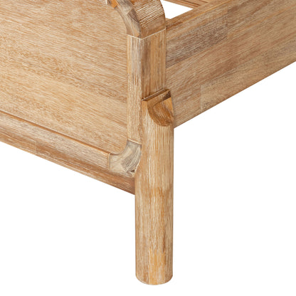 Modrest Mikala Modern Natural Oak Bed