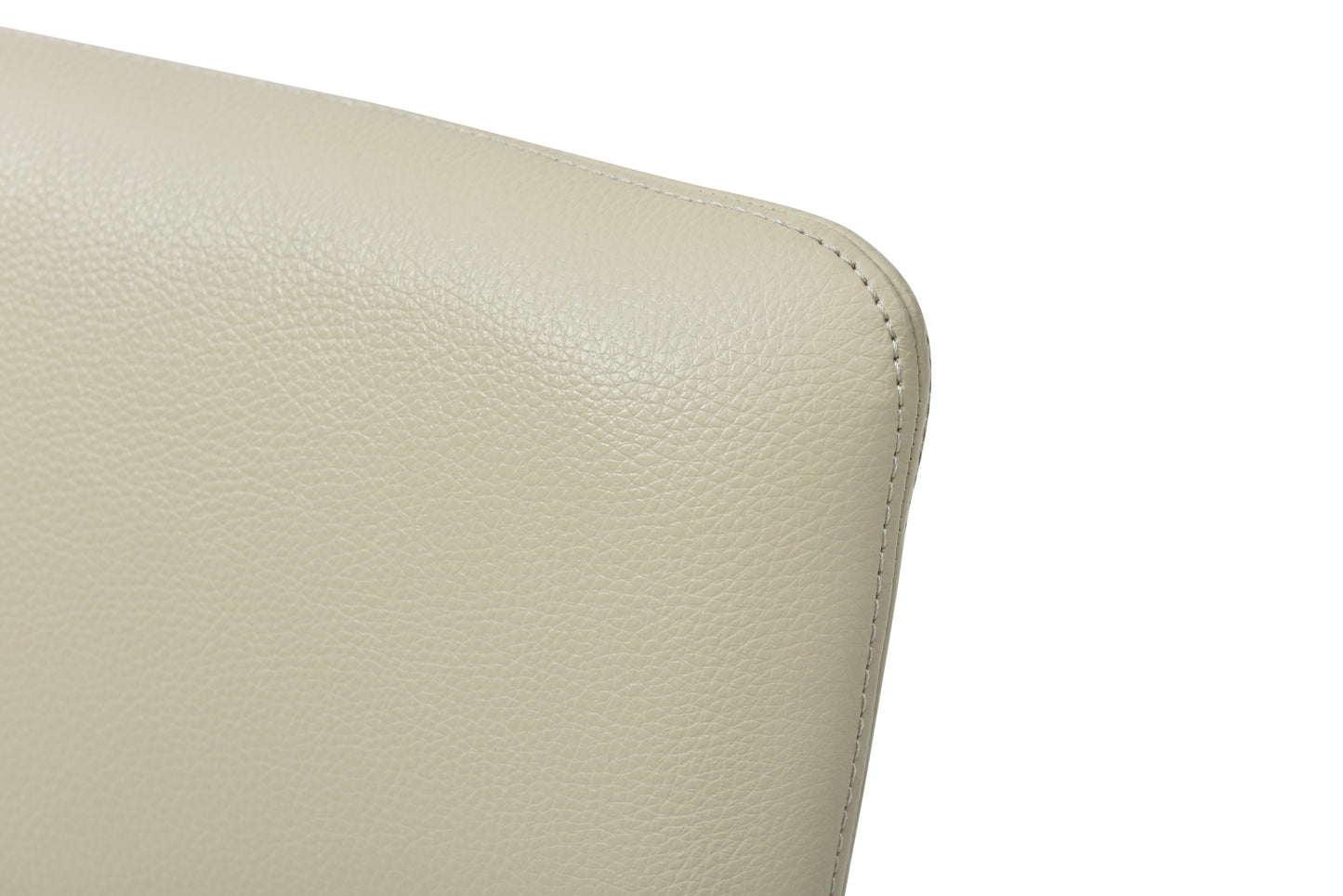 Modrest Taryn Modern Light Grey Stainless Steel Dining Chair