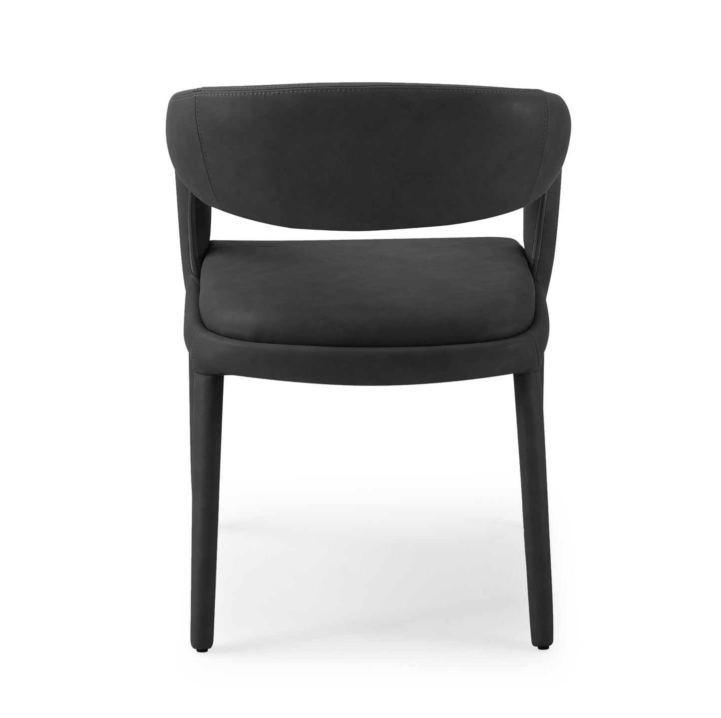 Modrest Faerron Modern Black Leatherette Dining Chair