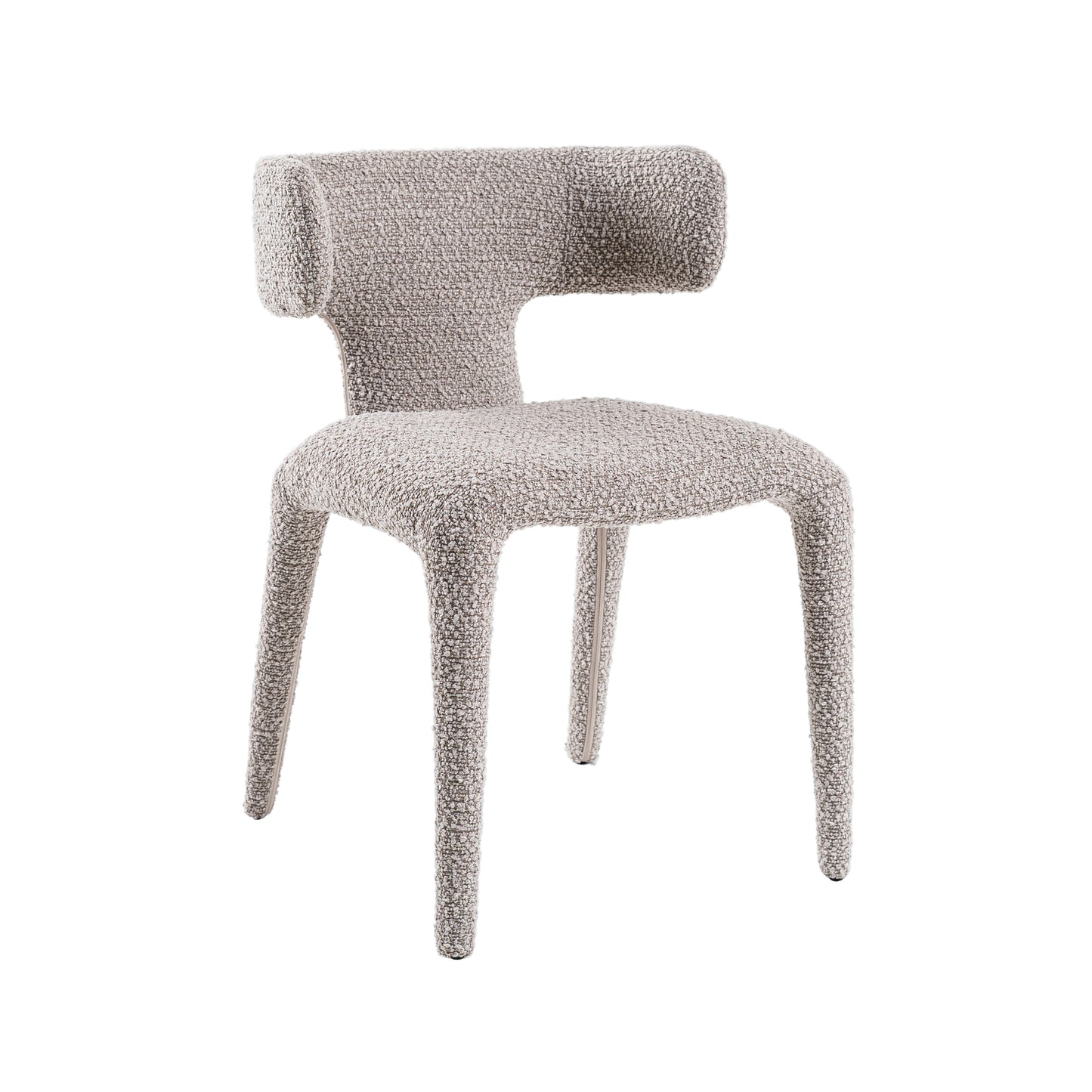 Modrest Saehee Modern Light Grey Fabric Dining Chair