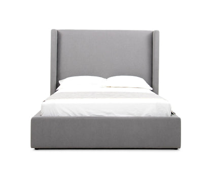 Modrest Byrne Modern Grey Fabric Bed