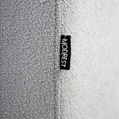 Modrest Byrne Modern Grey Fabric Bed