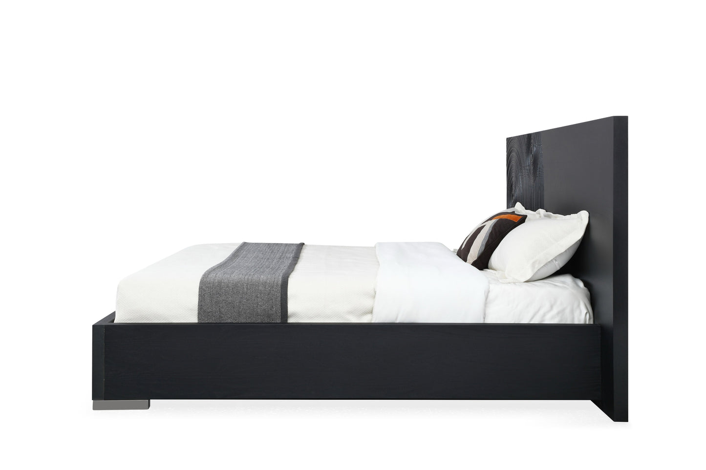 Lamod Cirque Modern Black Ash Bed