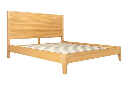 Modrest Seattle Modern Natural Oak Bed