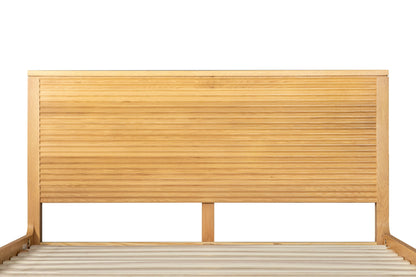 Modrest Seattle Modern Natural Oak Bed