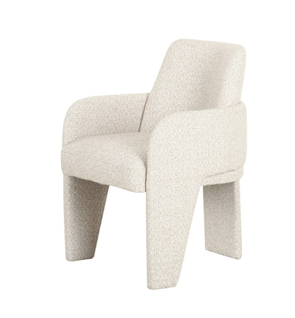 Modrest Cando Modern Beige Fabric Dining Chair