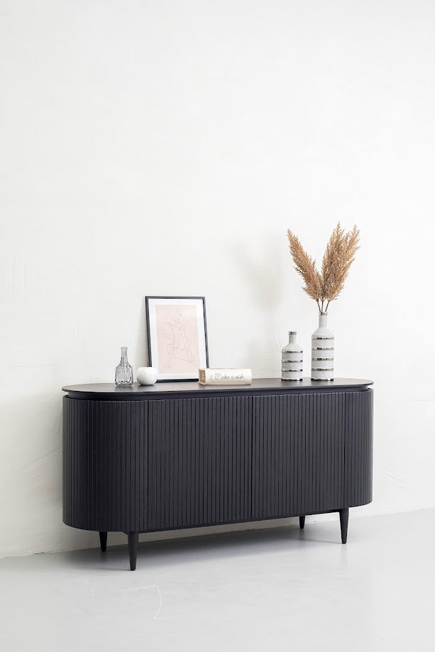 Modrest Miami Modern Black Oak Buffet