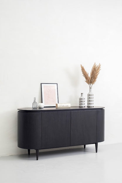 Modrest Miami Modern Black Oak Buffet