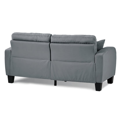 Homelegance Sinclair Sectional Sofa Gray Retro Charm Modern Elegance 8202GRY-3