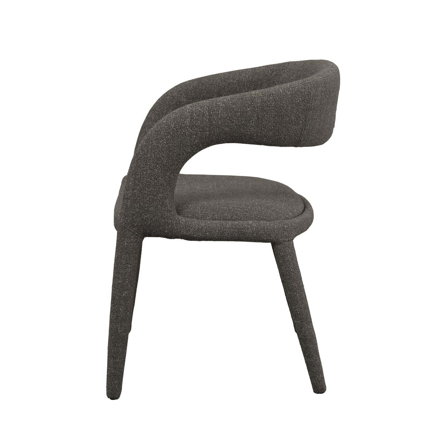 Modrest Faerron Modern Grey Fabric Dining Chair