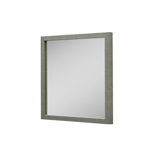Modrest Lois Modern Beige Shagreen Mirror