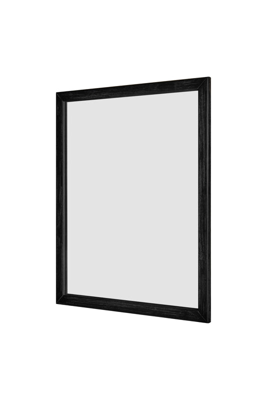 Modrest Fields Modern Black Acacia Mirror