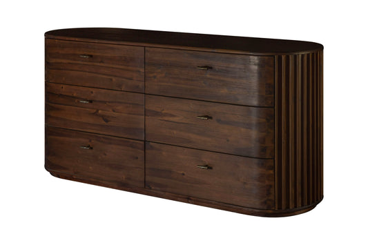 Modrest Fields Modern Walnut Acacia Dresser