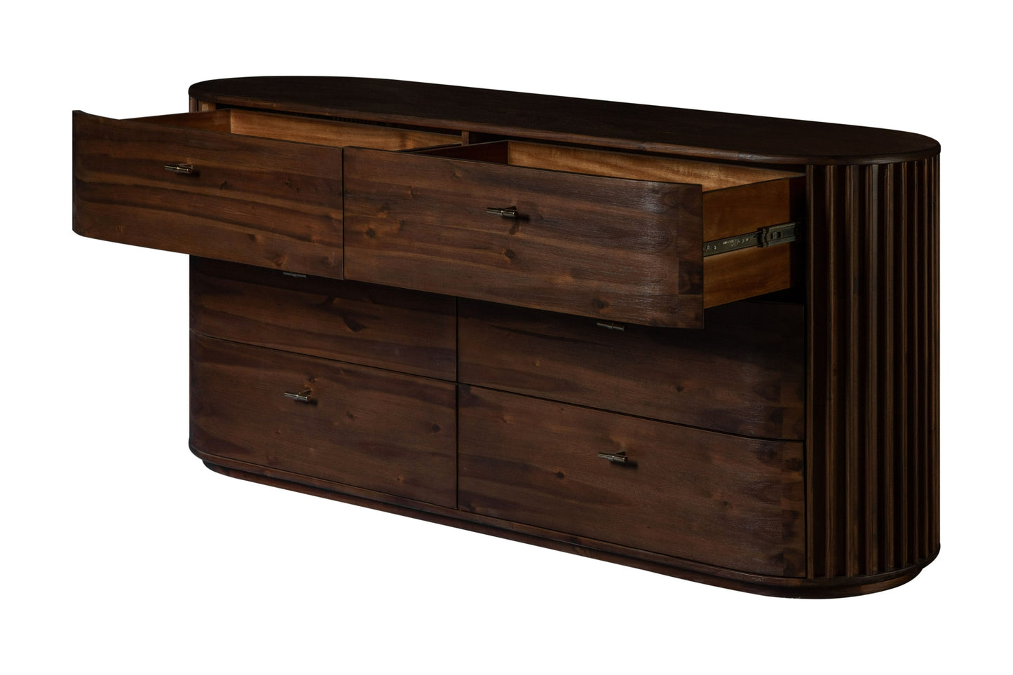 Modrest Fields Modern Walnut Acacia Dresser