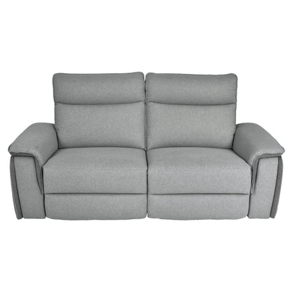 Homelegance Maroni Loveseat Power Reclining 2-Tone Gray 8259-2PWH