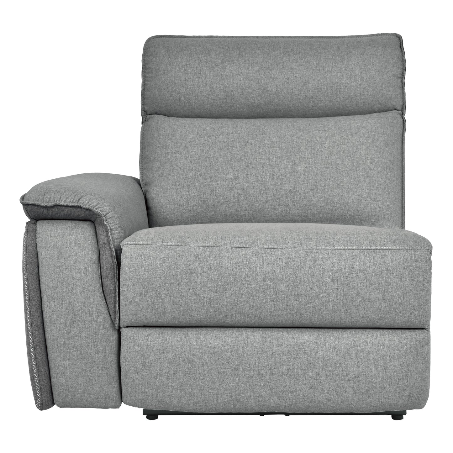 Homelegance Maroni Loveseat Power Reclining 2-Tone Gray 8259-2PWH