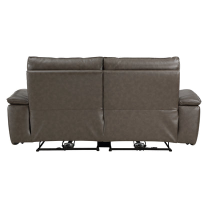 Homelegance Maroni Loveseat Power Reclining Dark Brown 8259RFDB-2PWH