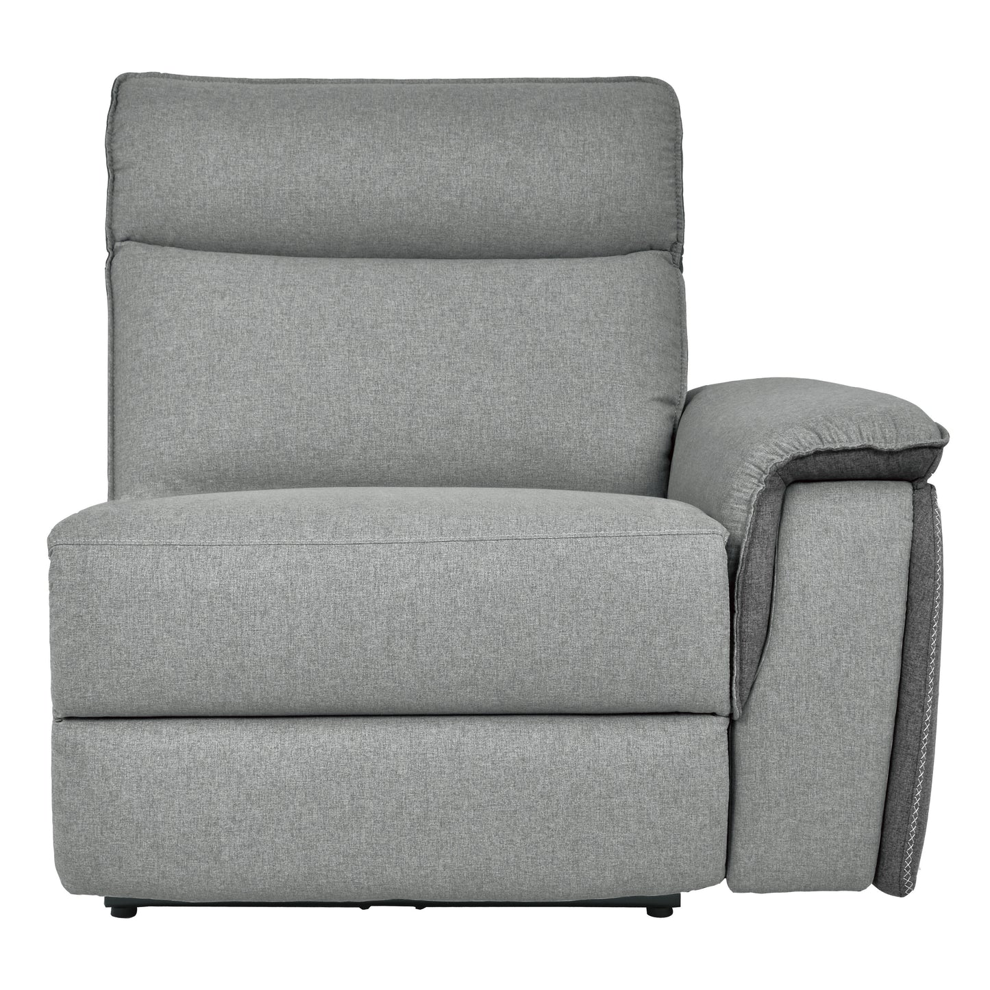 Homelegance Maroni Loveseat Power Reclining 2-Tone Gray 8259-2PWH