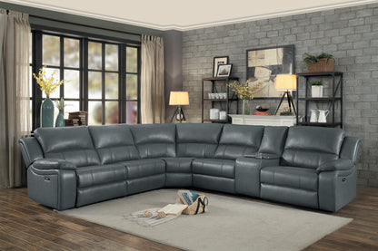 Homelegance Falun Sectional Sofa in Gray 8260GY-6PW for Stylish Living Spaces