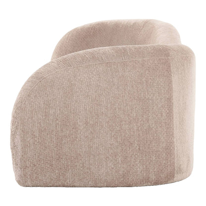 Divani Casa Calico Contemporary Beige Fabric 4-Seat Sofa