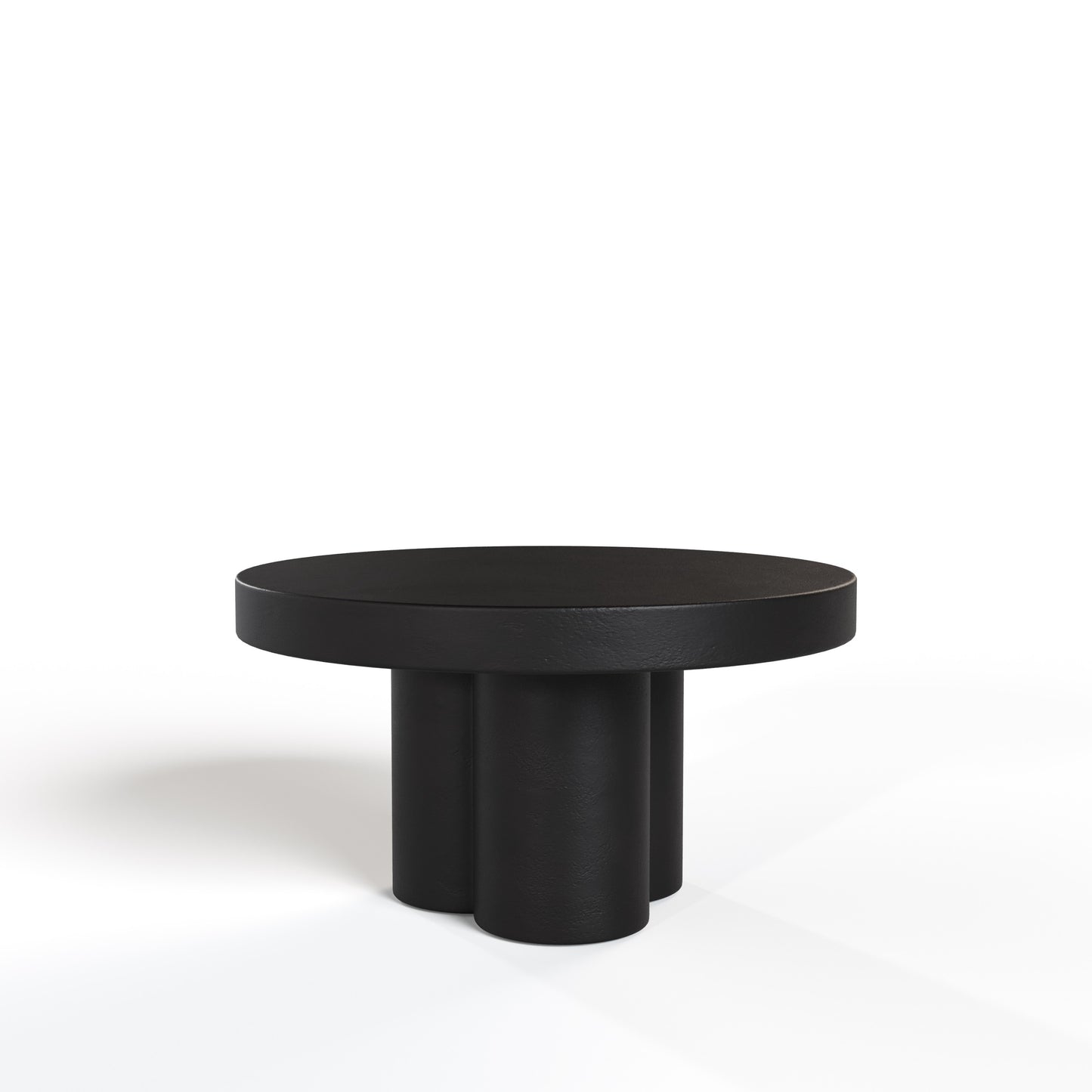Modrest Bruni Modern Black Concrete Coffee Table