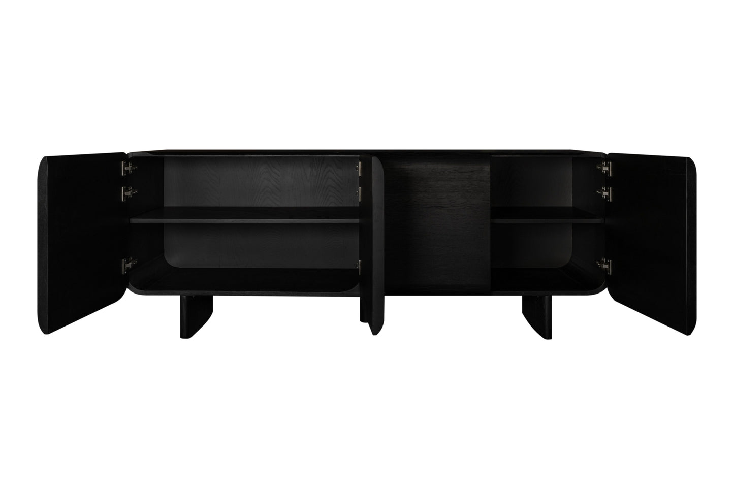 Modrest Steven Modern Black Buffet