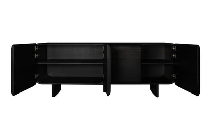 Modrest Steven Modern Black Buffet